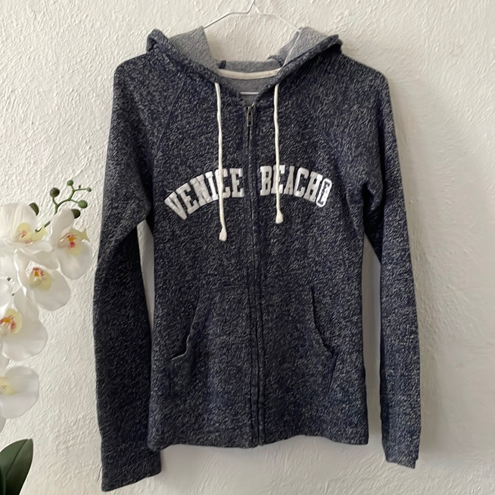 Venice Beach, Florida Zip Up Hoodie  🌴